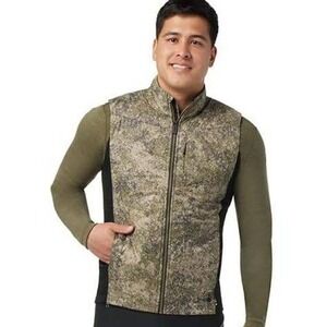 Smartwool Men's Smartloft Vest in Texture Camo